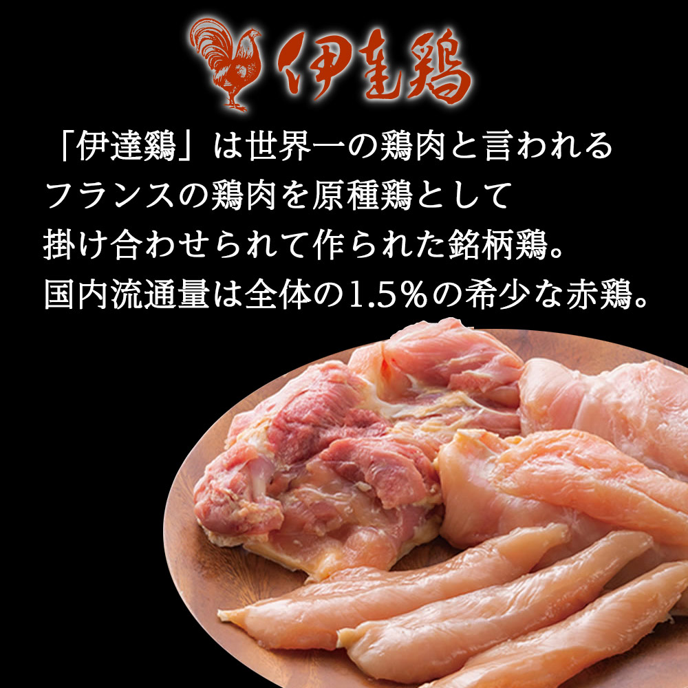 鶏肉　伊達鶏のむね唐揚げ 1.25ｋｇ