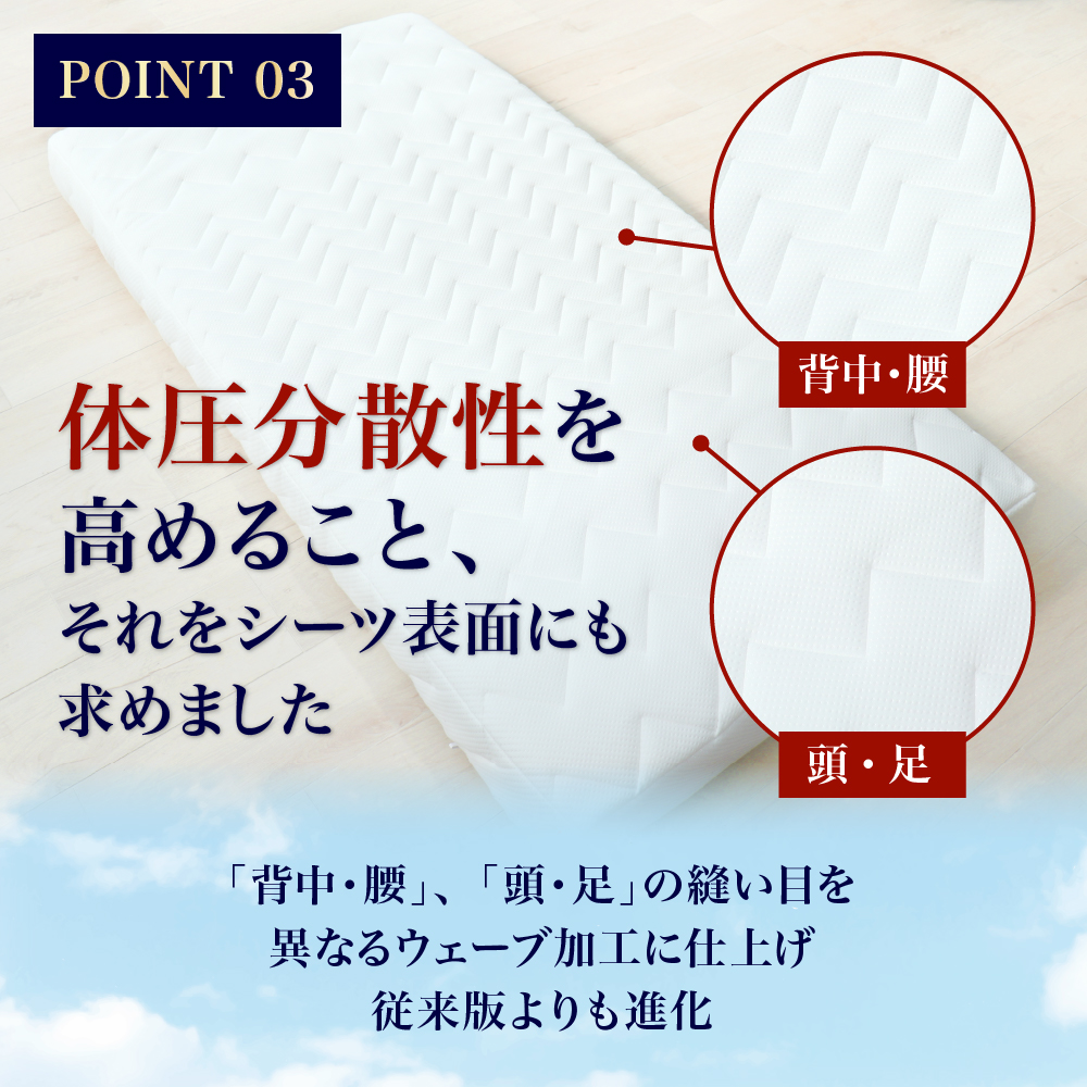 雲のやすらぎプレミアム マットレス シングル