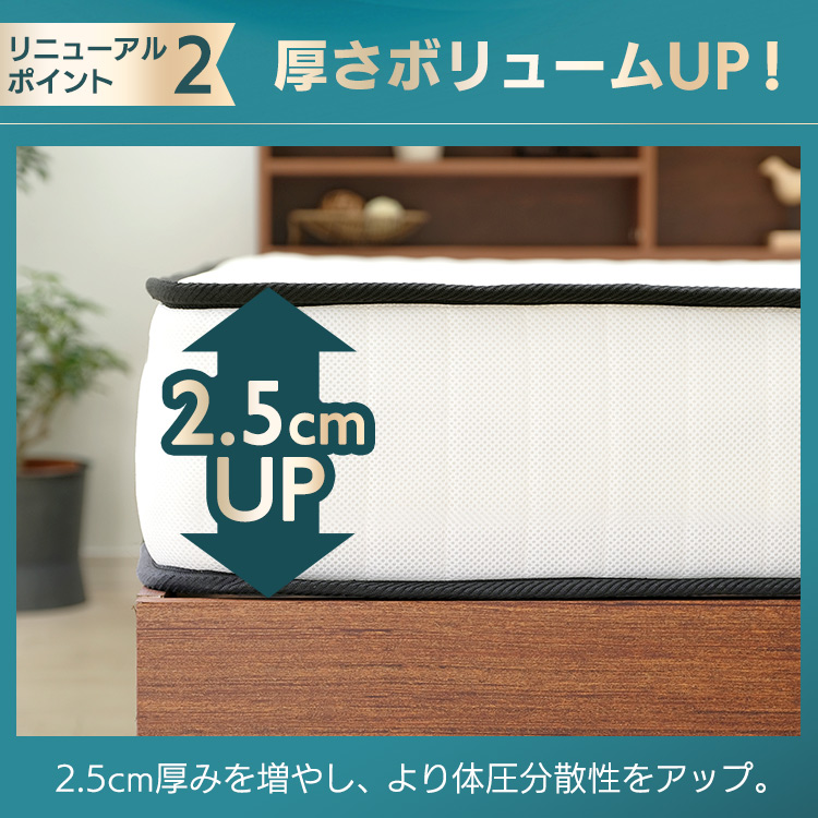 マットレス シングル ポケットコイル