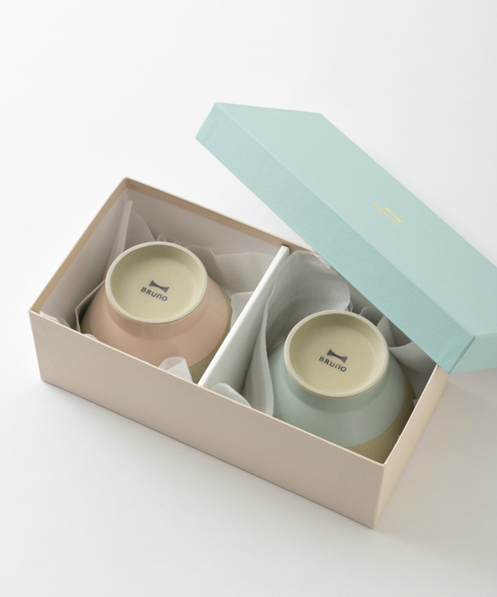 お茶碗　BRUNO ブルーノ ペア 2個 セット