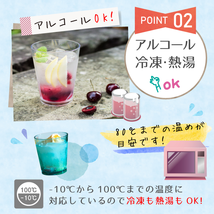 割れないタンブラー 選べる４個セット 