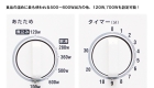 電子レンジ 17L ターンテーブル