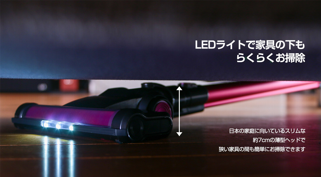 掃除機 コードレス  サイクロン式 強力吸引