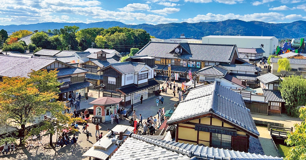 右京区太秦・常盤エリアの閑静な住宅街の様子