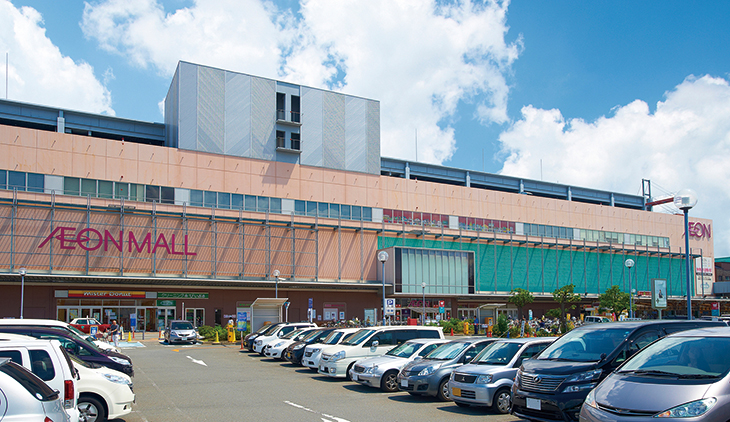 右京区の買い物拠点 イオンモール京都五条の外観