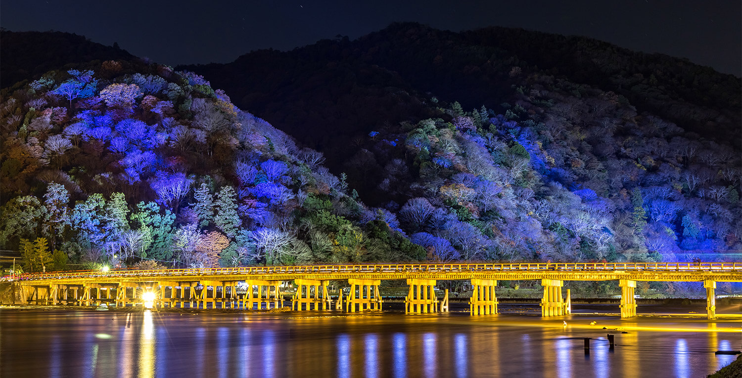 右京区でおすすめの散歩スポット 嵐山 渡月橋