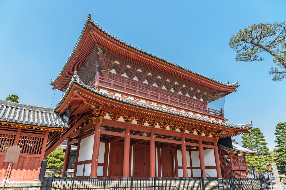 右京区花園にある日本最大の禅寺 妙心寺の境内