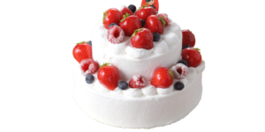 2段デコレーションケーキ